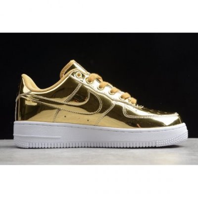 Nike Air Force 1 Low Metal Altın Kaykay Ayakkabı Türkiye - YL8C3ORX